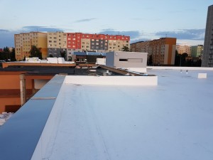 Zateplenie strechy OC Poprad